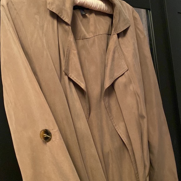 Trench Coat light Beige/green - Picture 4 of 4
